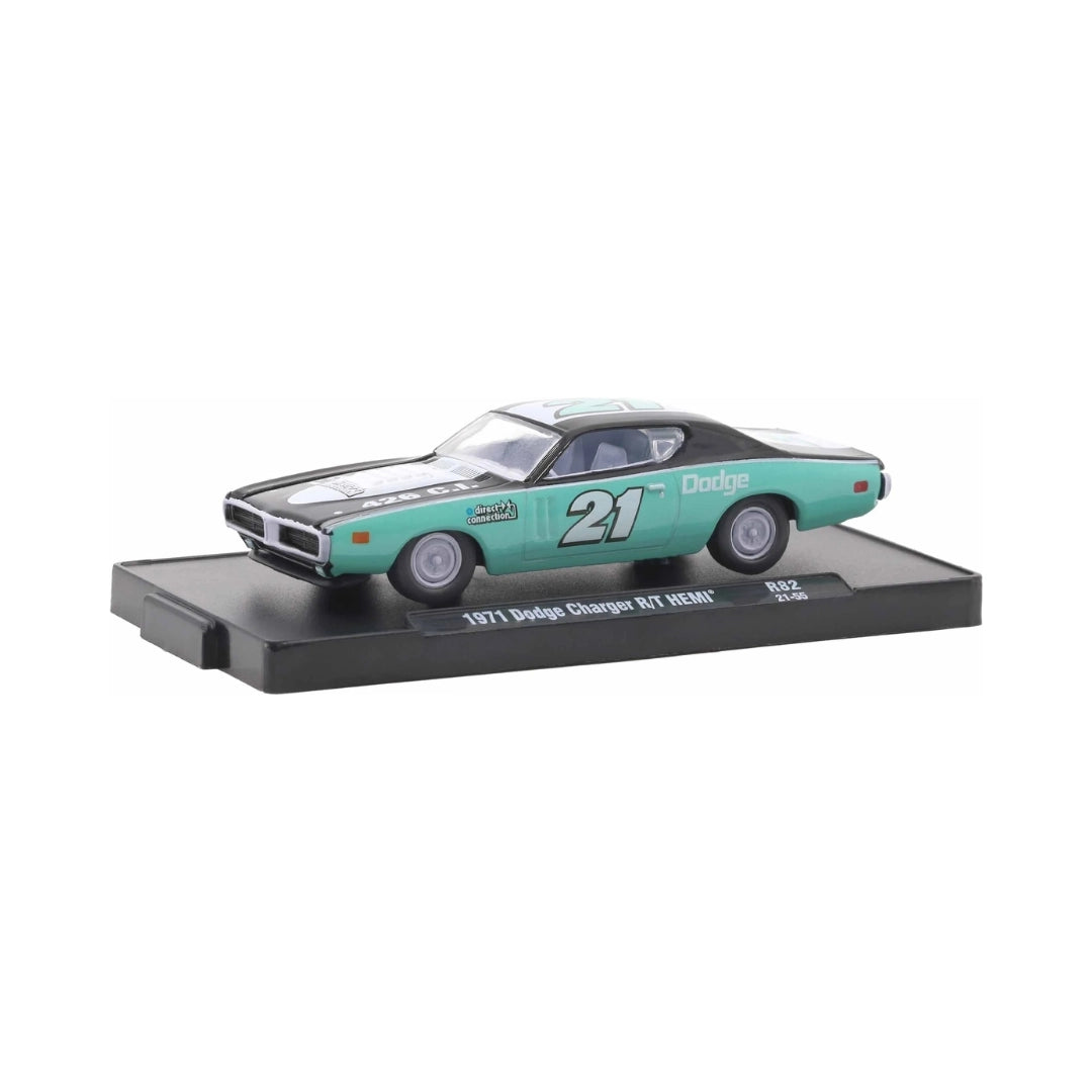 1971 Dodge Charger R/T HEMI - Aqua Green/White (Auto-Drivers Release 82 / Chase / Limited Edition)