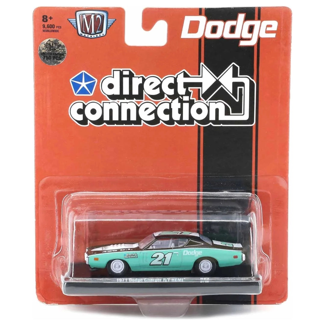 1971 Dodge Charger R/T HEMI - Aqua Green/White (Auto-Drivers Release 82 / Chase / Limited Edition)