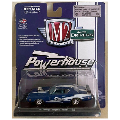 1971 Dodge Charger R/T HEMI - Blue/White (Auto-Drivers Release 48)