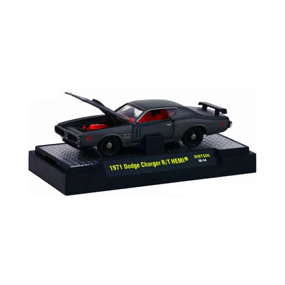 1971 Dodge Charger R/T HEMI - Gray/Black (Titanium Series / Clamshell Blister / Walmart Exclusive)
