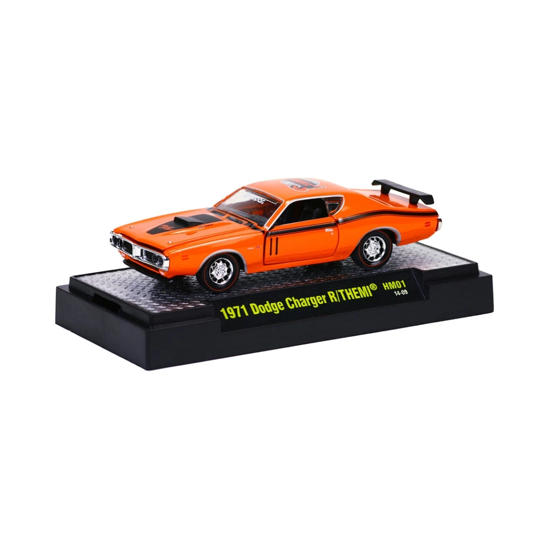 1971 Dodge Charger R/T HEMI - Orange/Black (Box / MOPAR HEMI Series)