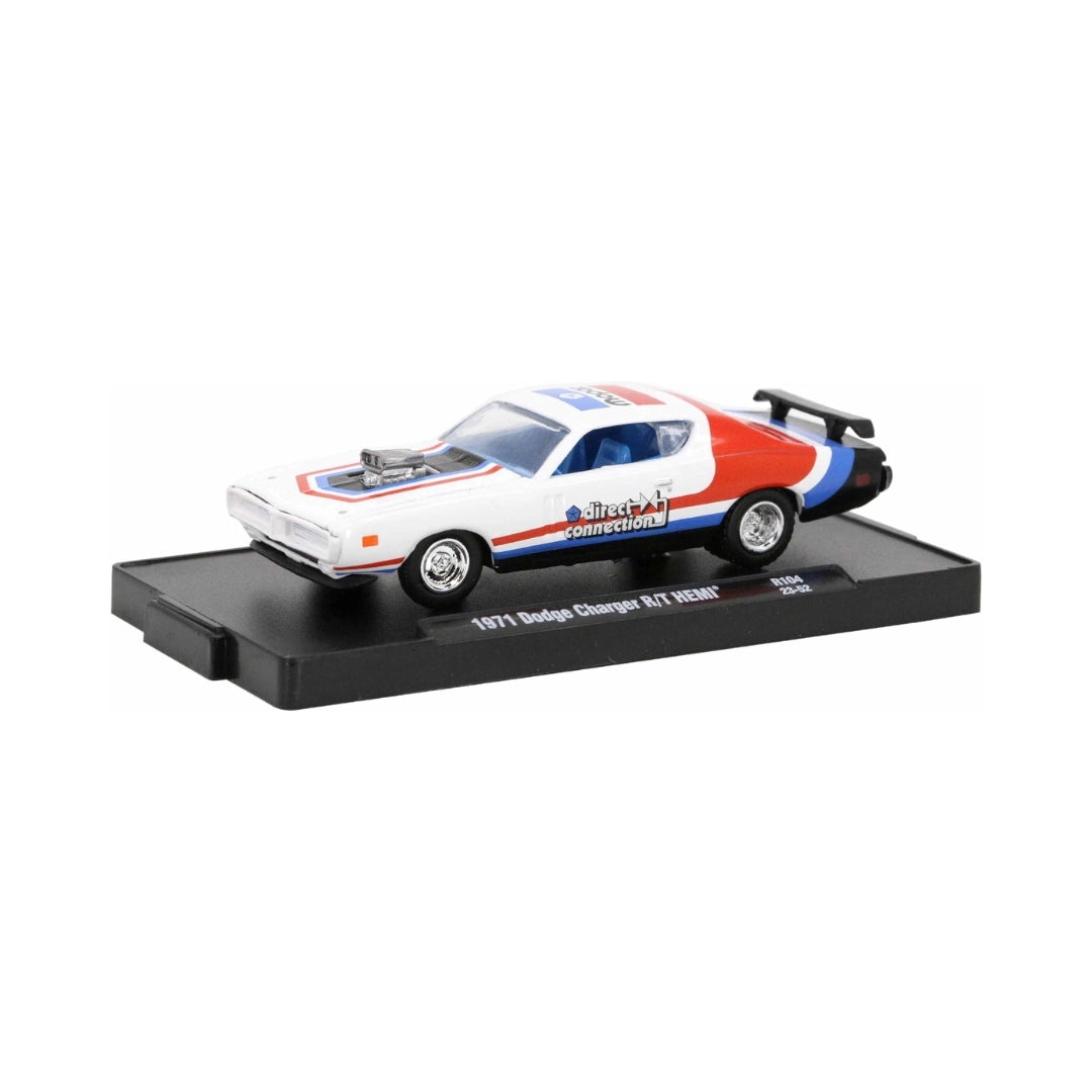 1971 Dodge Charger R/T HEMI - White/Red/Blue (Auto-Drivers Release 104 / Limited Edition)