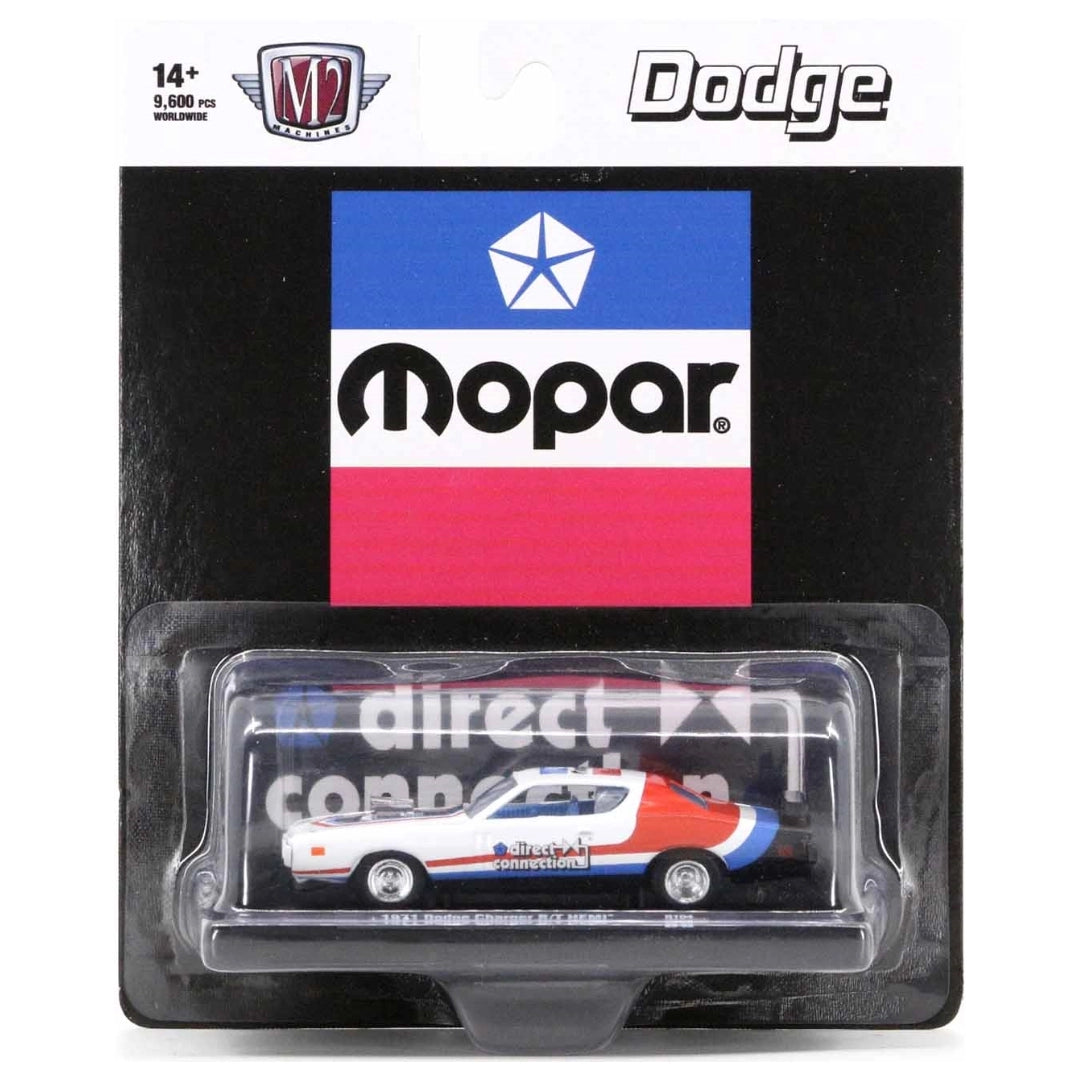 1971 Dodge Charger R/T HEMI - White/Red/Blue (Auto-Drivers Release 104 / Limited Edition)