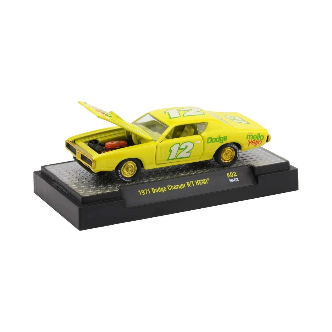 1971 Dodge Charger R/T HEMI - Yellow (Coca-Cola Series Release A02 / Chase / Premium Range / Limited Edition)