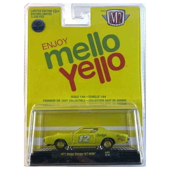 1971 Dodge Charger R/T HEMI - Yellow (Coca-Cola Series Release A02 / Chase / Premium Range / Limited Edition)