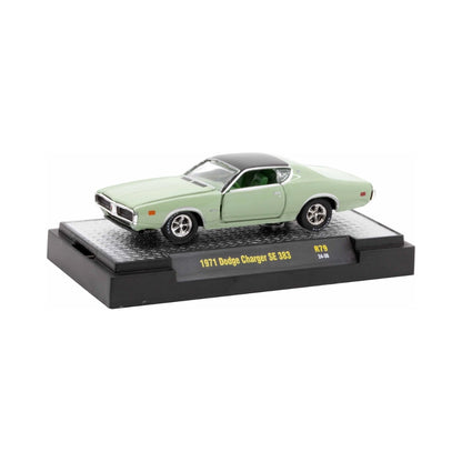 1971 Dodge Charger SE 383 - Light Green (Silver Chrome Details / Green Interior / Limited Edition)