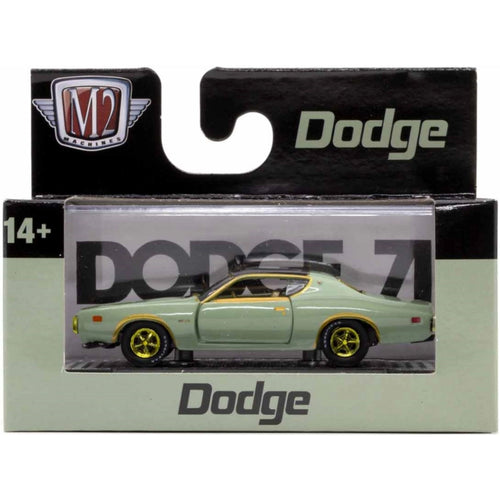 1971 Dodge Charger SE 383 - Light Green (Yellow Chrome Details / Brass Interior / Chase / Limited Edition)