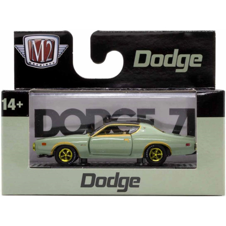 1971 Dodge Charger SE 383 - Light Green (Yellow Chrome Details / Brass Interior / Chase / Limited Edition)