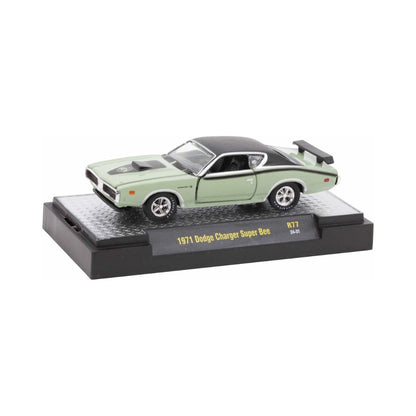 1971 Dodge Charger Super Bee - Light Green/Black (Release 77 / Limited Edition)