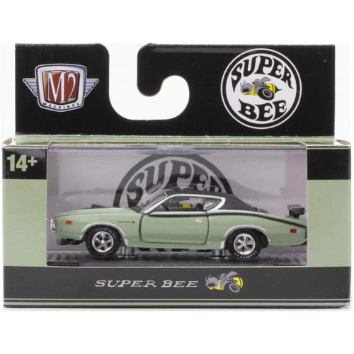 1971 Dodge Charger Super Bee - Light Green/Black (Release 77 / Limited Edition)