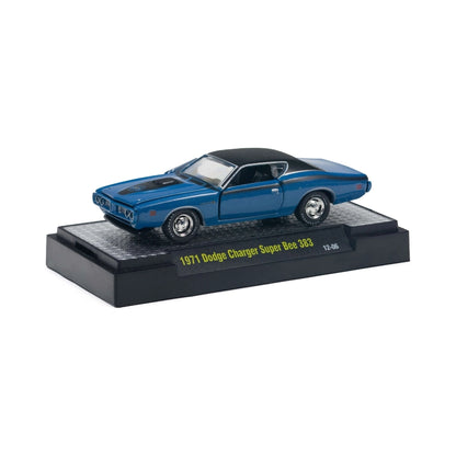 1971 Dodge Charger Super Bee 383 - Blue/Black (Box / Premium Range / Standard)