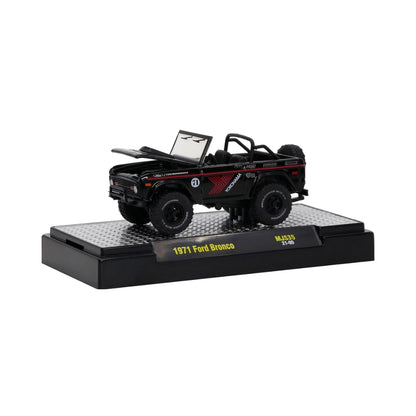 1971 Ford Bronco - Black (Silver details, Roll cage)