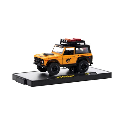 1971 Ford Bronco - Orange (Roof rack, Off-road style)