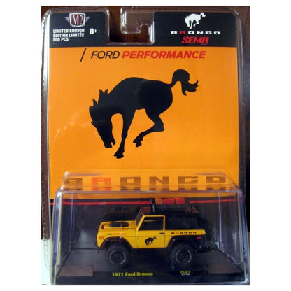 1971 Ford Bronco - Orange (Roof rack, Off-road style)