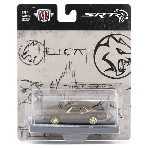 1971 Plymouth HEMI Cuda - Brown Metallic Chase (Yellow Chrome Rims)