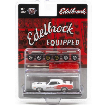 1971 Plymouth HEMI Cuda - White & Red (Black Rims)