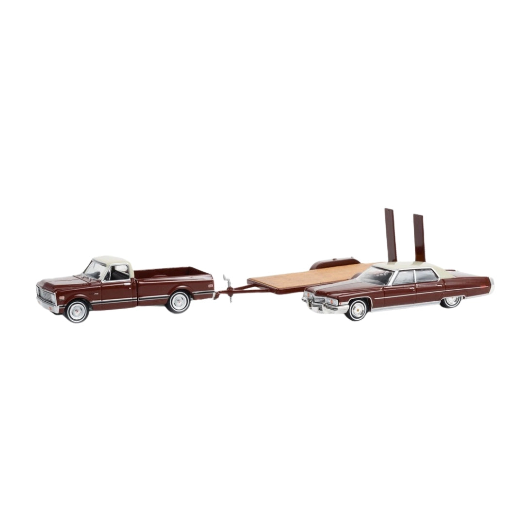 1972 Chevrolet C-10 + 1973 Cadillac Sedan DeVille (Rocky)