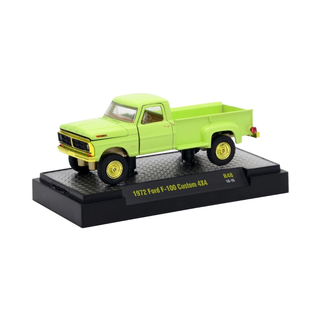1972 Ford F-100 Custom 4X4 - Lime Green Chase