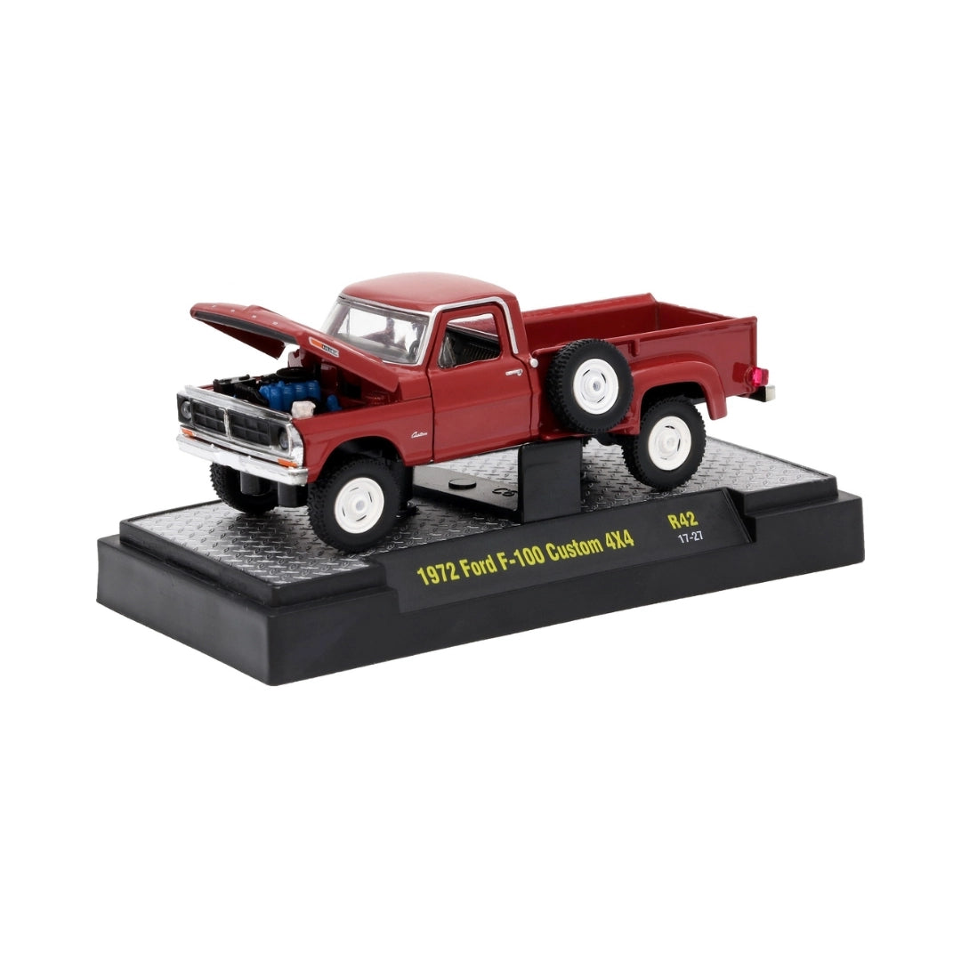 1972 Ford F-100 Custom 4X4 - Red