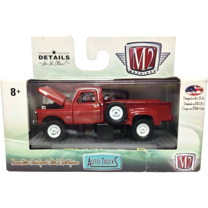 1972 Ford F-100 Custom 4X4 - Red