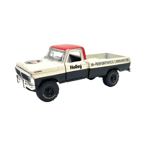 1972 Ford F-250 4X4 Truck - White, Black & Red Holley Hi-Performance