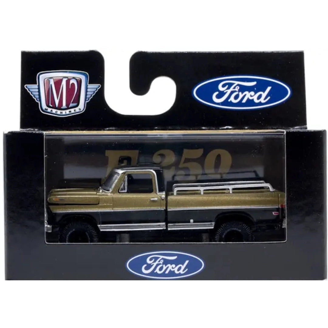 1972 Ford F-250 Custom 4X4 - Gold & Black