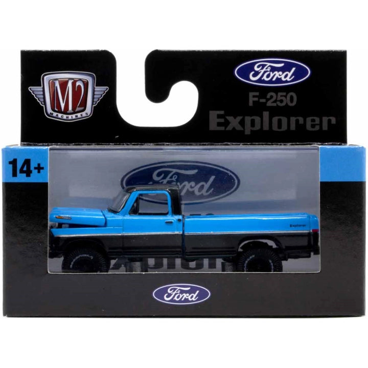 1972 Ford F-250 Explorer 4x4 - Blue & Black