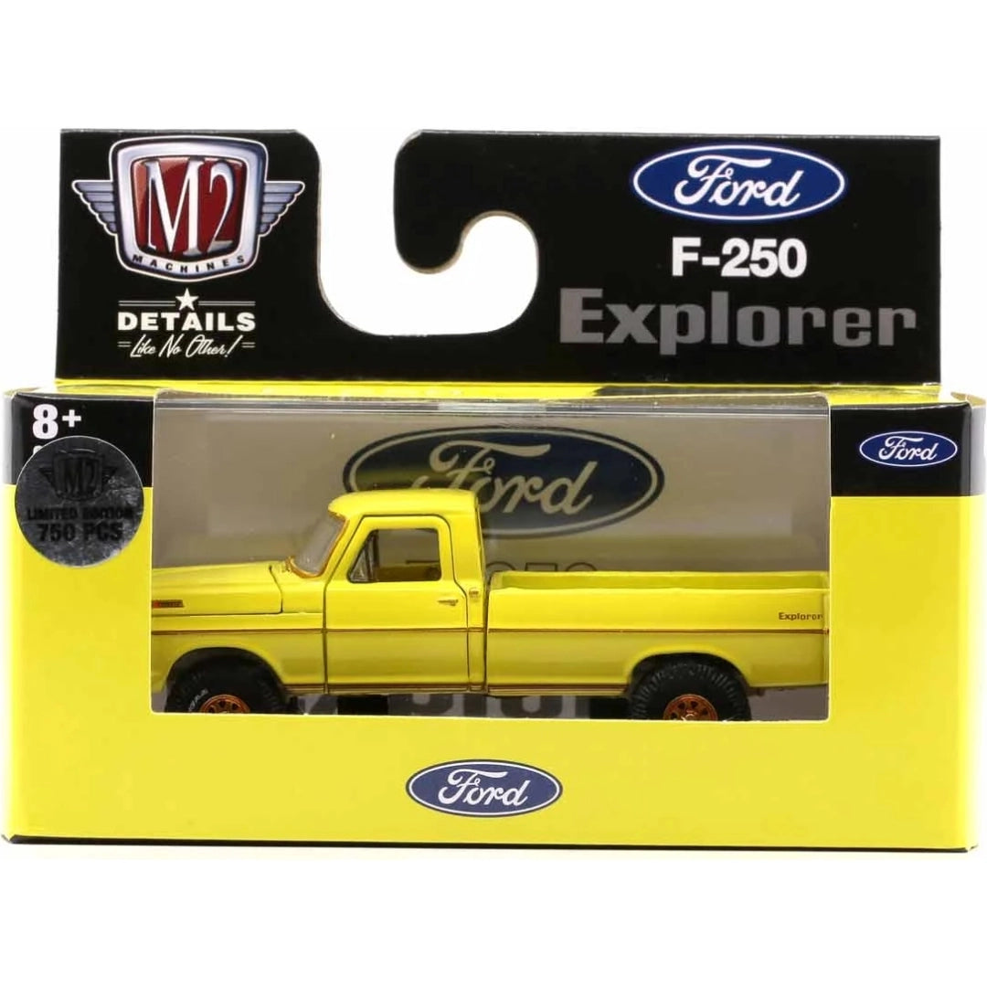 1972 Ford F-250 Explorer 4x4 - Yellow Chase