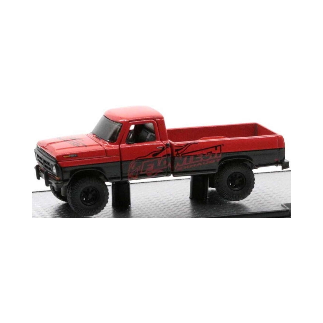 1972 Ford F250 Explorer 4X4 - Red & Black Flowtech Performance Exhaust