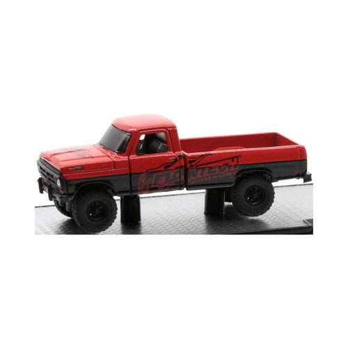1972 Ford F250 Explorer 4X4 - Red & Black Flowtech Performance Exhaust