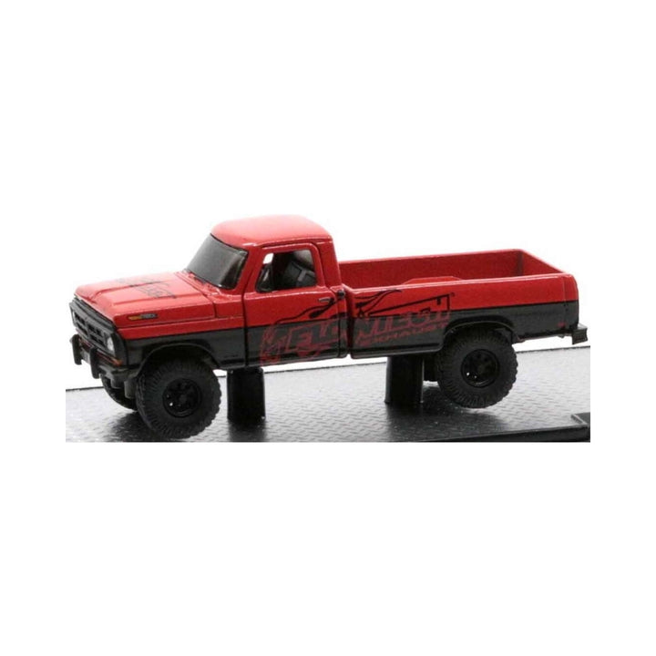 1972 Ford F250 Explorer 4X4 - Red & Black Flowtech Performance Exhaust