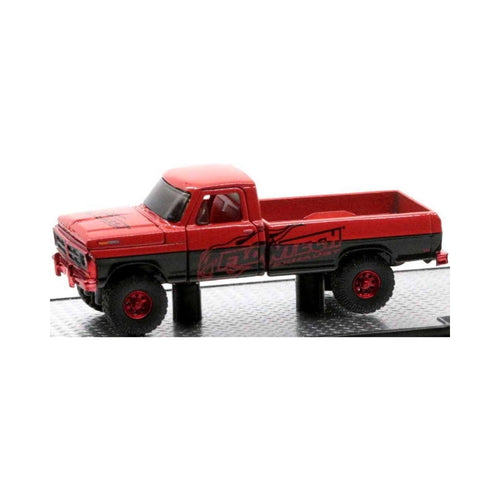 1972 Ford F250 Explorer 4X4 - Red & Black Flowtech Performance Exhaust Chase