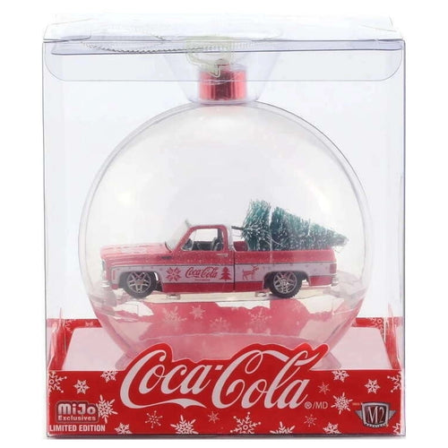 1973 Chevrolet Cheyenne 10 - Coca-Cola Christmas Tree Transport (Silver Chrome Details, Black Interior)