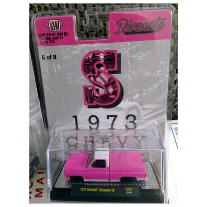 1973 Chevrolet Cheyenne 10 - Pink Truck Chase (Gold Chrome Details, Copper Interior)