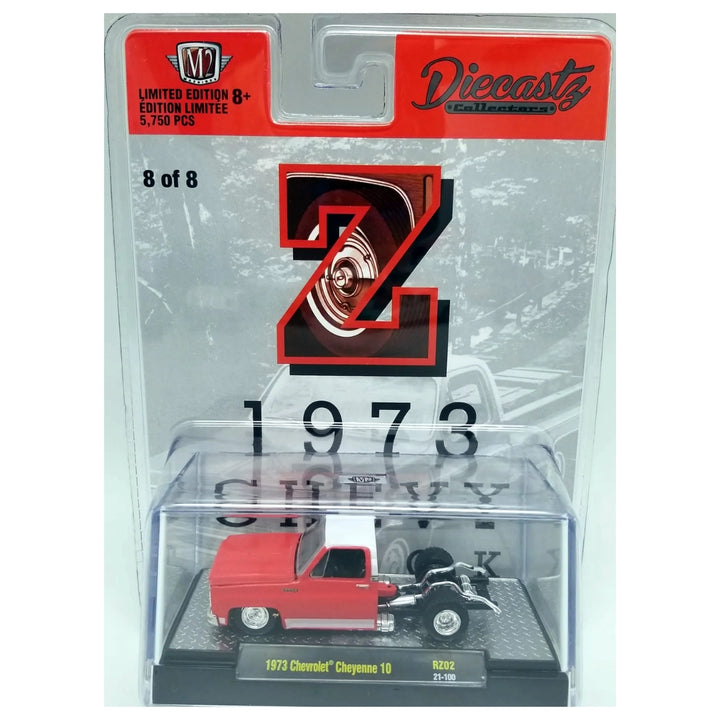 1973 Chevrolet Cheyenne 10 - Red & Black, Gold Chrome Rims (Chase Edition)