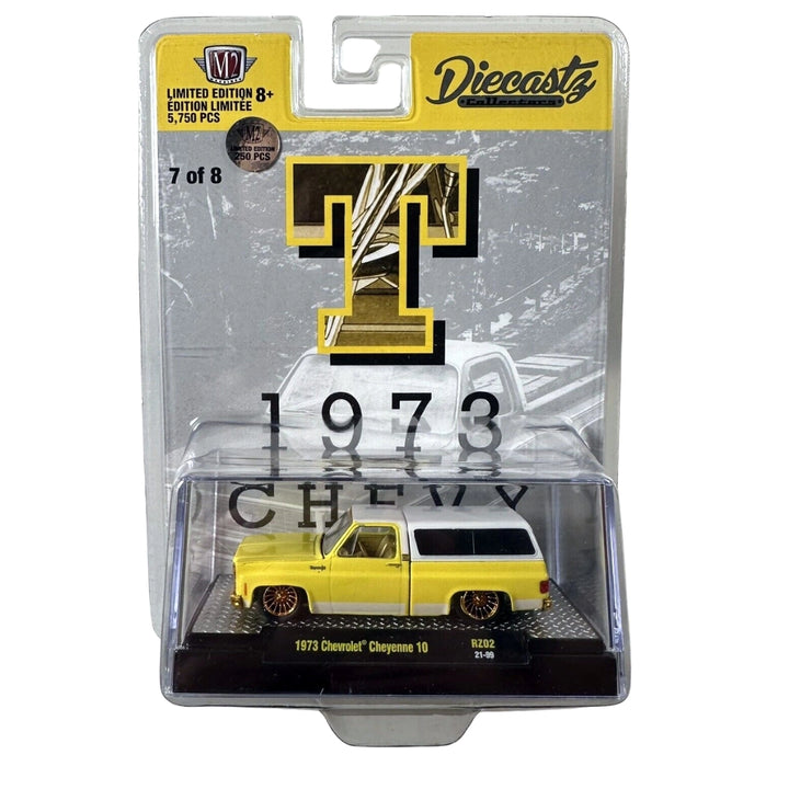 1973 Chevrolet Cheyenne 10 - Yellow Blazer (Silver Chrome Details, Black Interior)