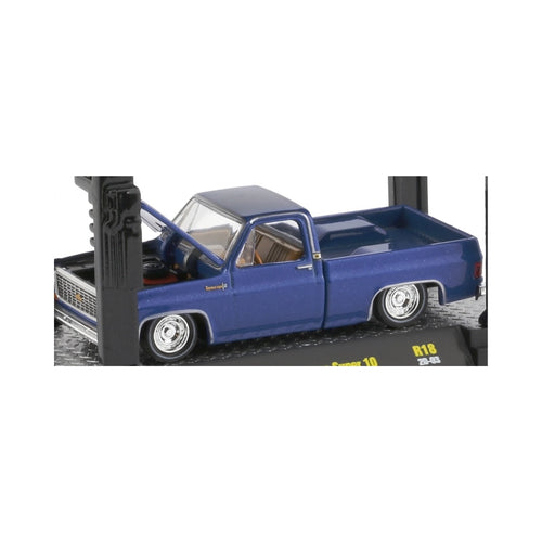 1973 Chevrolet Cheyenne Super 10 - Blue (Auto-Lift)