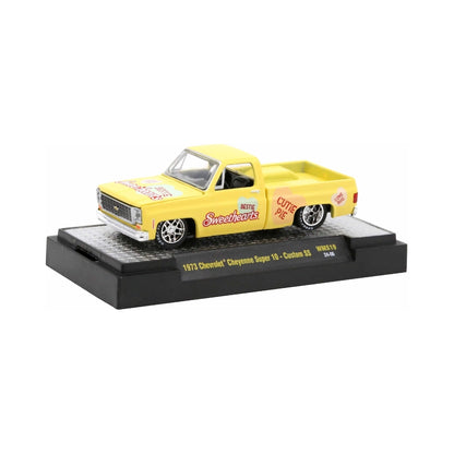 1973 Chevrolet Cheyenne Super 10 - Custom SS Yellow Sweethearts (Walmart Exclusive, Release WMTS19)