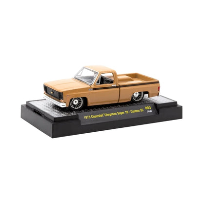 1973 Chevrolet Cheyenne Super 10 - Custom SS (Gold/Tan)