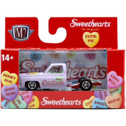 1973 Chevrolet Cheyenne Super 10 - Pink Chrome Rims & Details, Pink Interior, Sweethearts Livery (Chase Edition)