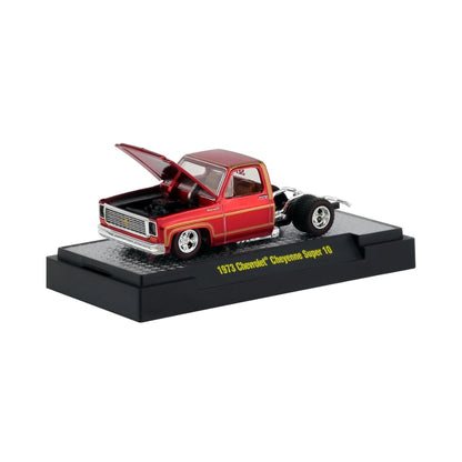 1973 Chevrolet Cheyenne Super 10 - Red, Gold Chrome Rims (Chase Edition)