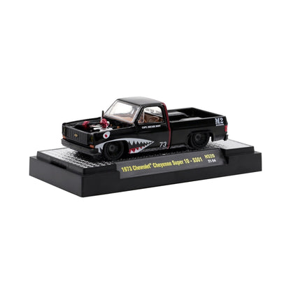 1973 Chevrolet Cheyenne Super 10 - SS01 Black (Black Details, Copper Interior, Capt. Square Body)