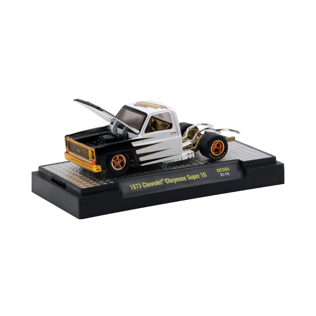 1973 Chevrolet Cheyenne Super 10 - White & Black Stripe Livery