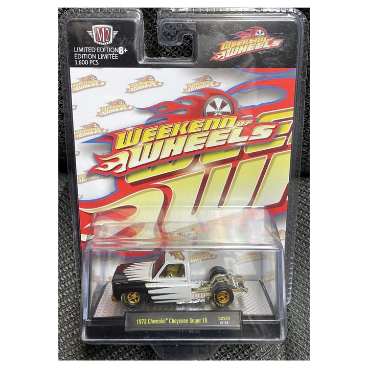 1973 Chevrolet Cheyenne Super 10 - White & Black Stripe Livery