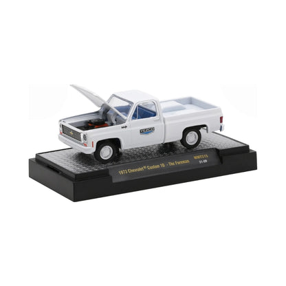 1973 Chevrolet Custom 10 - The Foreman White Chase / Black Details & White Interior