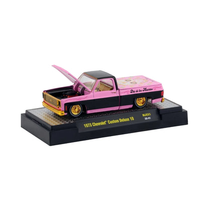 1973 Chevrolet Custom Deluxe 10 - Pink/Black "Do It For Her" Livery / Silver Chrome Details, Pink Interior