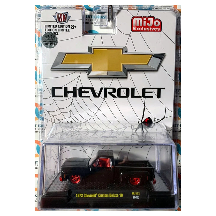 1973 Chevrolet Custom Deluxe 10 Black & Red