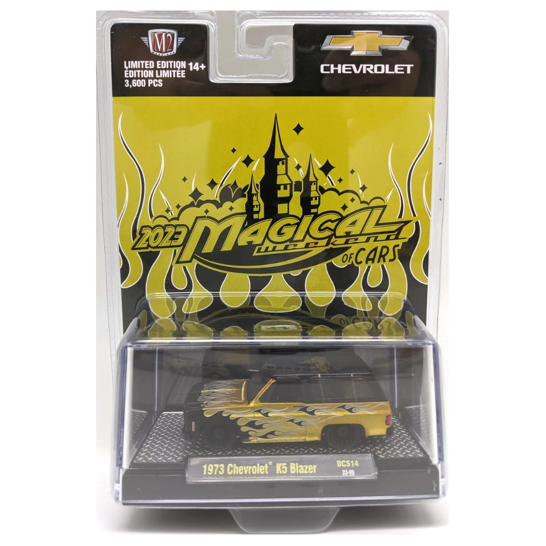 1973 Chevrolet K5 Blazer - Black & Gold Flames (DCS14 23-08 Promotional Exclusive)