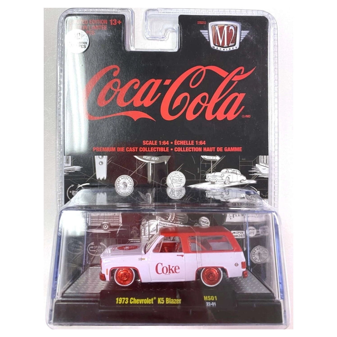 1973 Chevrolet K5 Blazer - Coca-Cola White & Red (Chase, HS01 22-01)