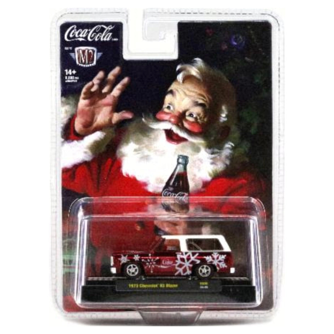 1973 Chevrolet K5 Blazer - Red Coca-Cola Christmas Livery (Walmart Exclusive SK08 23-26)